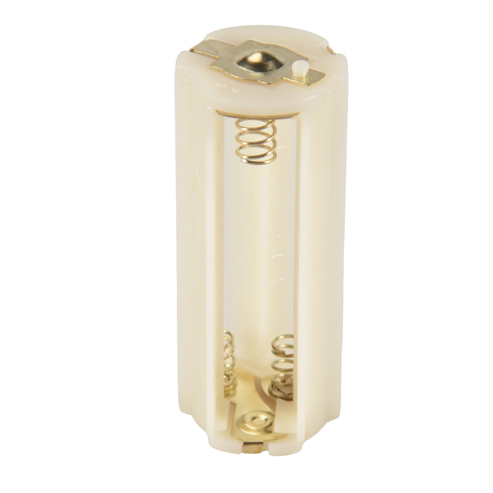 Flashlight Cylindrical 3 x AAA Battery Plastic Holder Box 5Pcs R6I46017