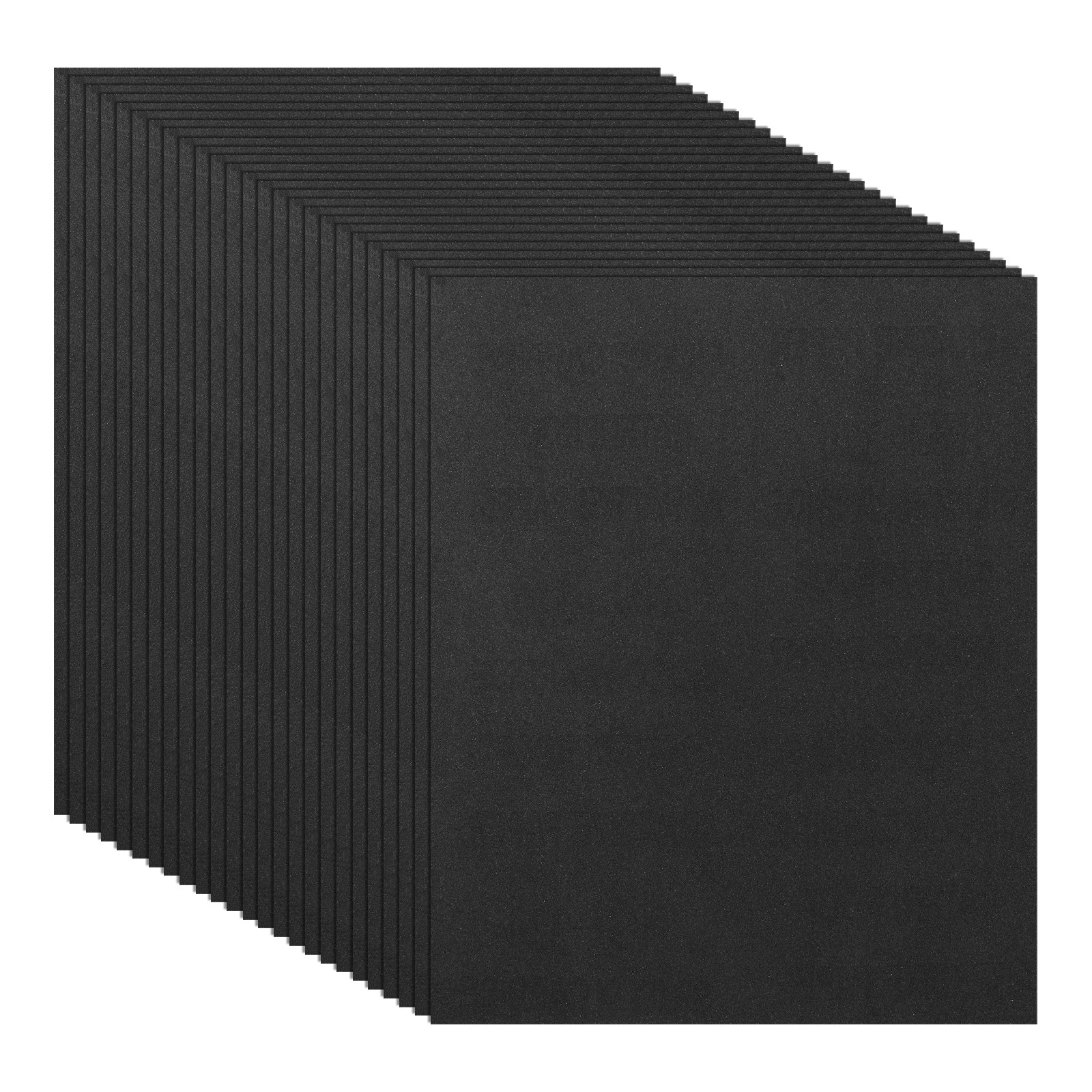 25 Pack 9" x 11" Sandpaper, 320 Grit Sand Paper for Wood Furniture