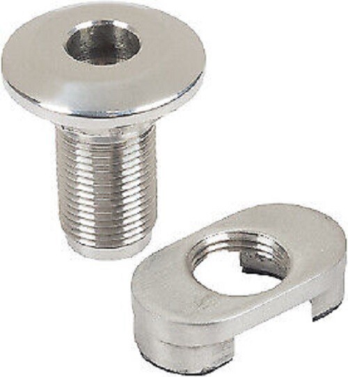 NEW SEACHOICE STAINLESS STEEL FENDER HOLDER 1/2" RECEIVER 30146