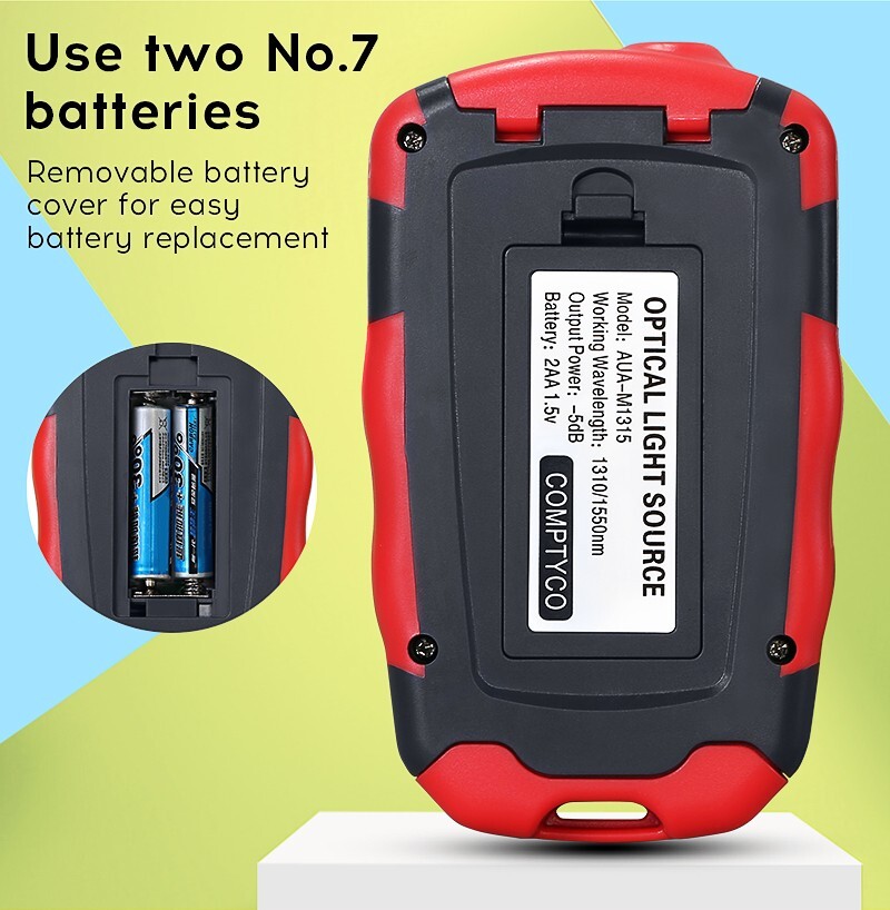 Fiber Optic Tester Tool Optical Power Meter Optical Fiber Light Source FC SC SM