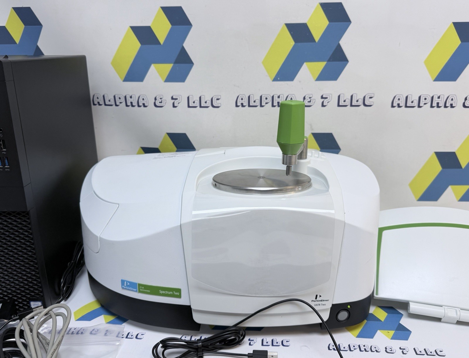 Perkin Elmer Spectrum Two FTIR Spectrometer UATR Two