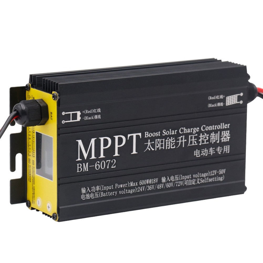 BM6072 600W MPPT Boost Solar  Controller for 24V 36V 48V 60V 72V Battery1169