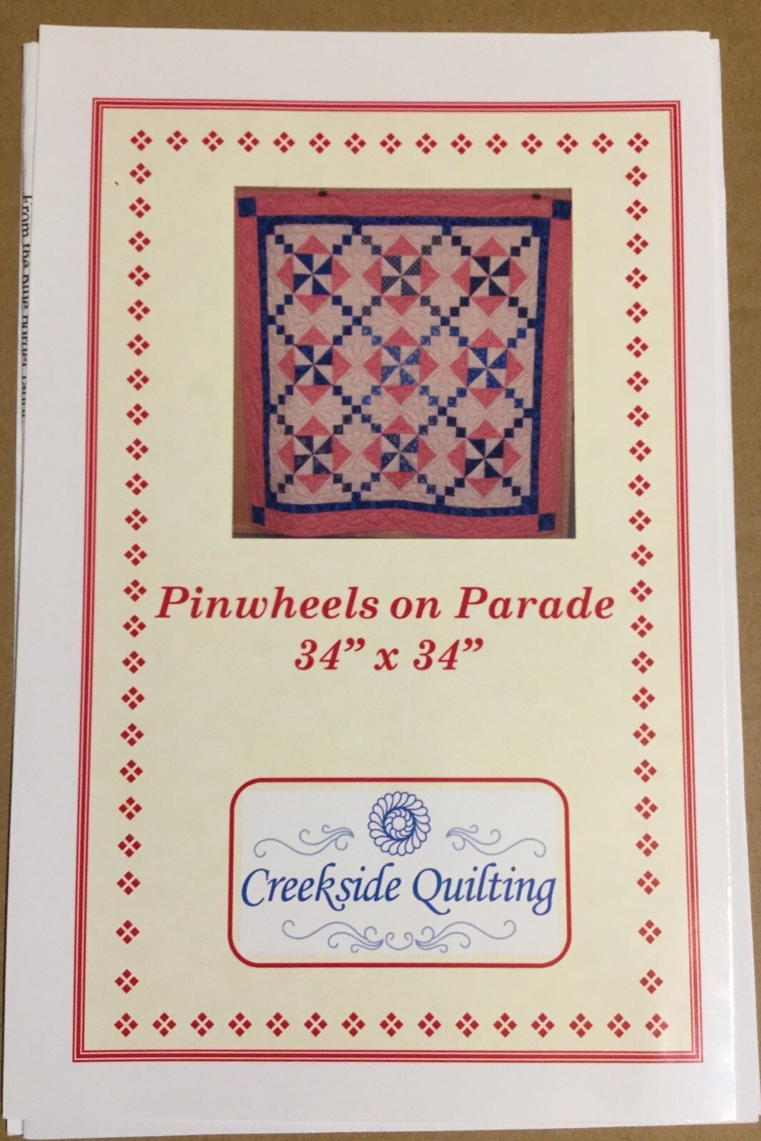 Pinwheels on Parade quilt pattern