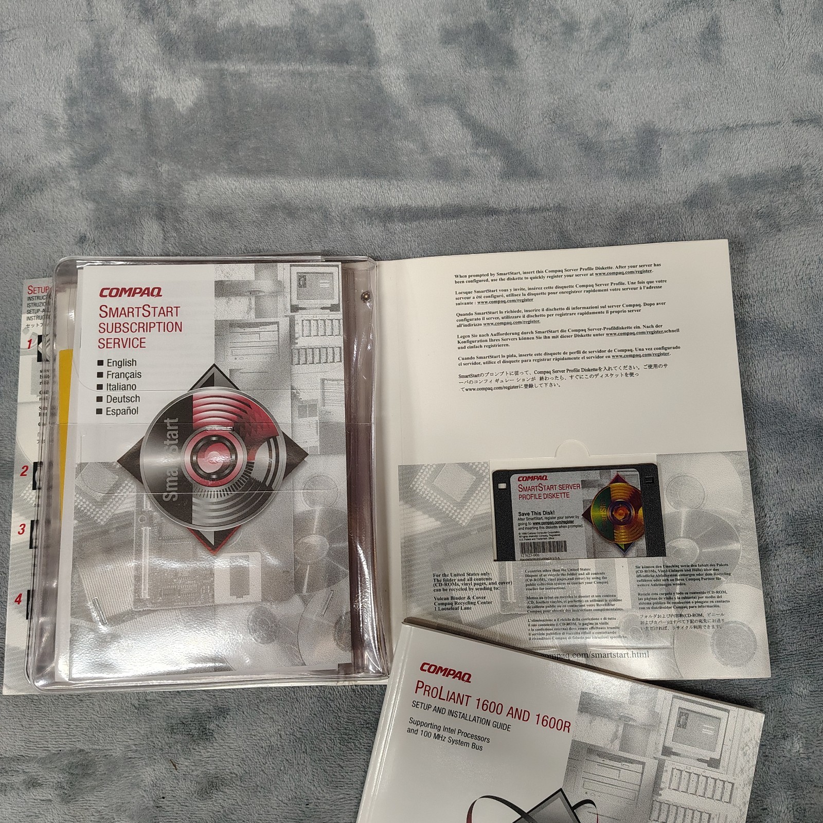 OEM Compaq Reference Information CD P/N 179729-001 ProLiant Server Documentation