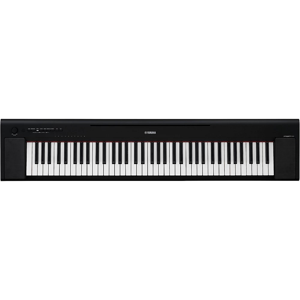 Yamaha Piaggero NP-35 76-Key Portable Keyboard With Power Adapter Black