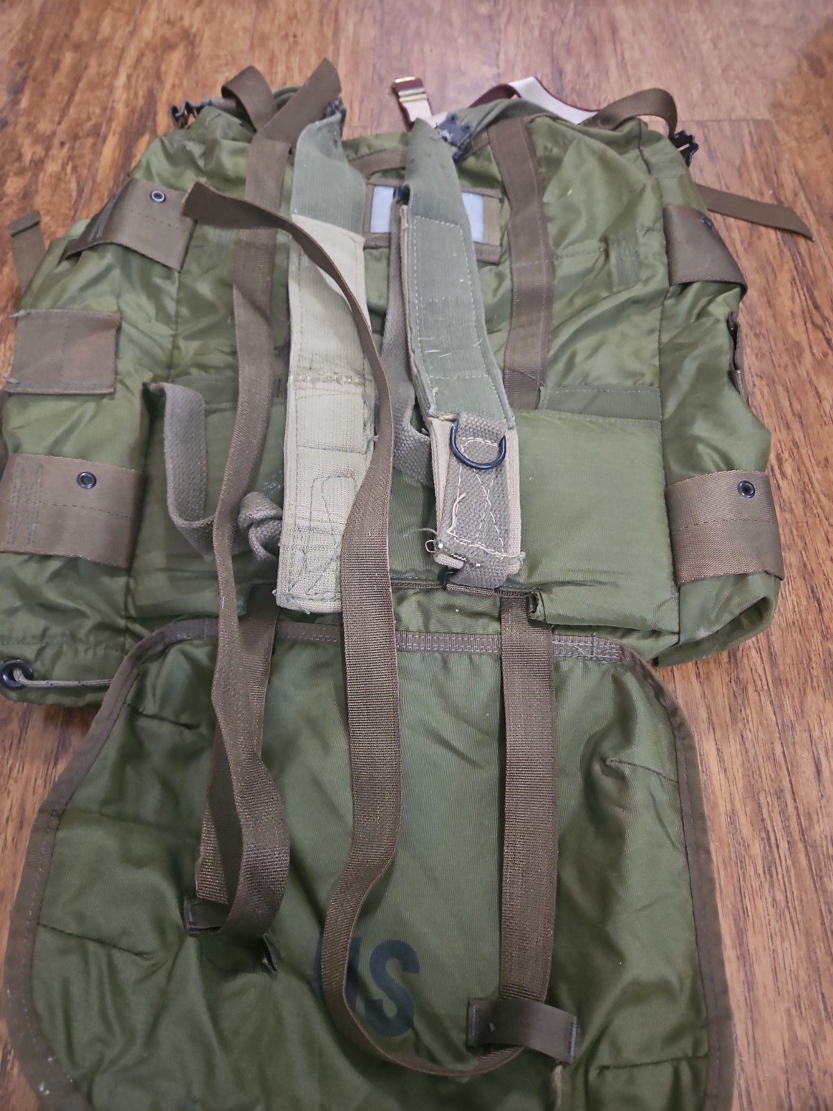 Vintage Military Backpack Sack