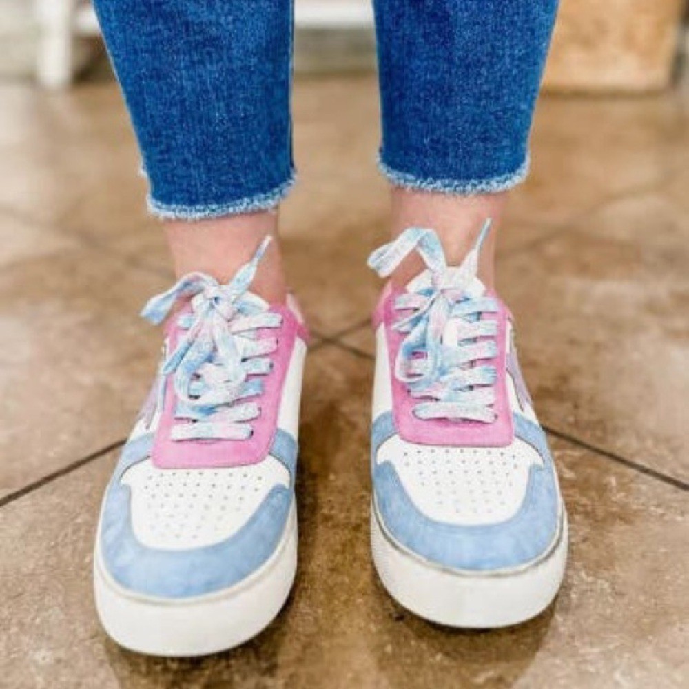 CORKY'S Pastel Multi Constellation Sneakers