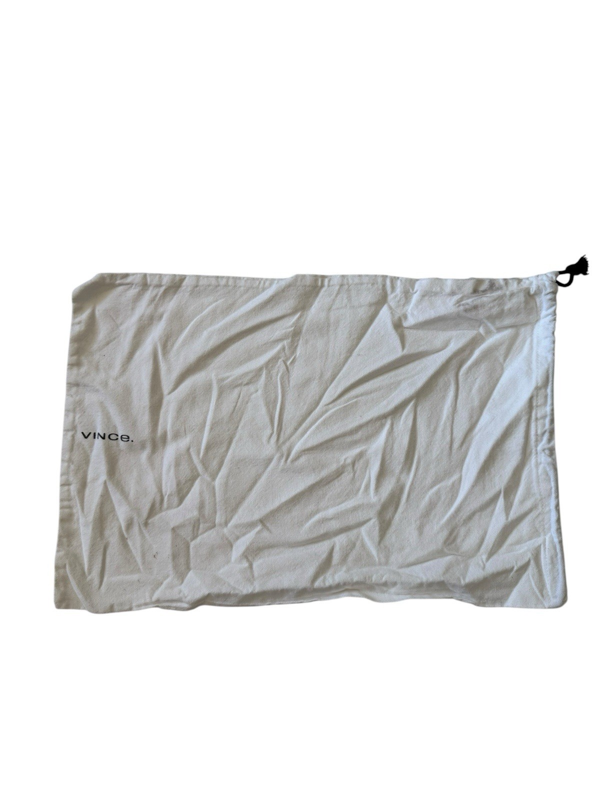 Vince White Dust Bag Drawstring Size 12x18 Good Condition
