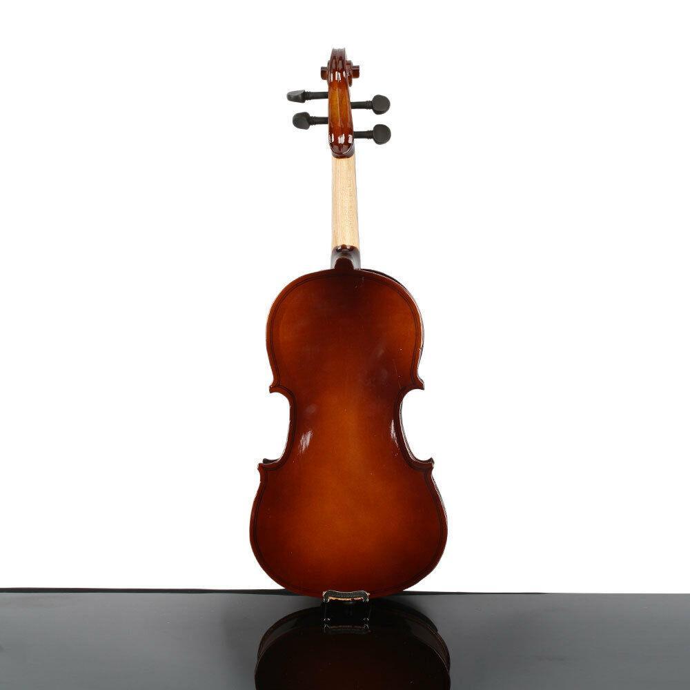 New 6-8 Years Old Children Acoustic Violin 1/4 size Natural + Case+ Bow + Rosin
