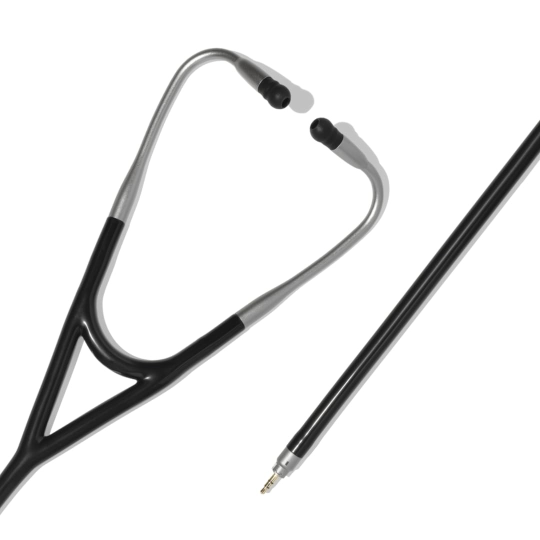 Eko CORE 500 Digital Stethoscope Earpiece Silver