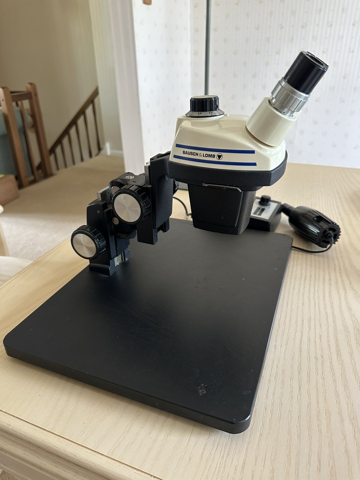Bausch & Lomb StereoZoom 4 Microscope System – Fully Functional w/ Clean Optics