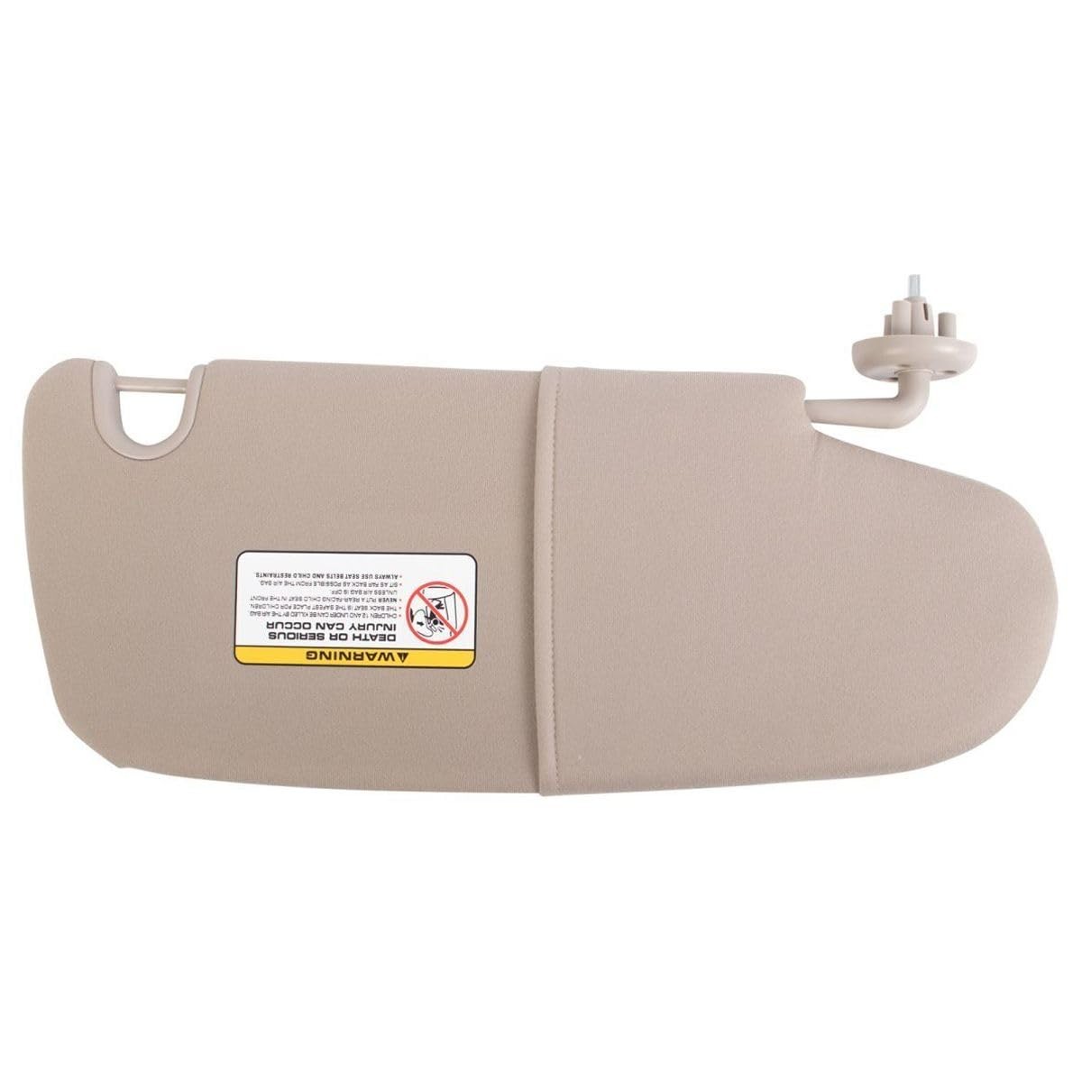 Left Beige Sun Visor for Ram 1500 2002-2005 Ram 2500/3500 2003-2005