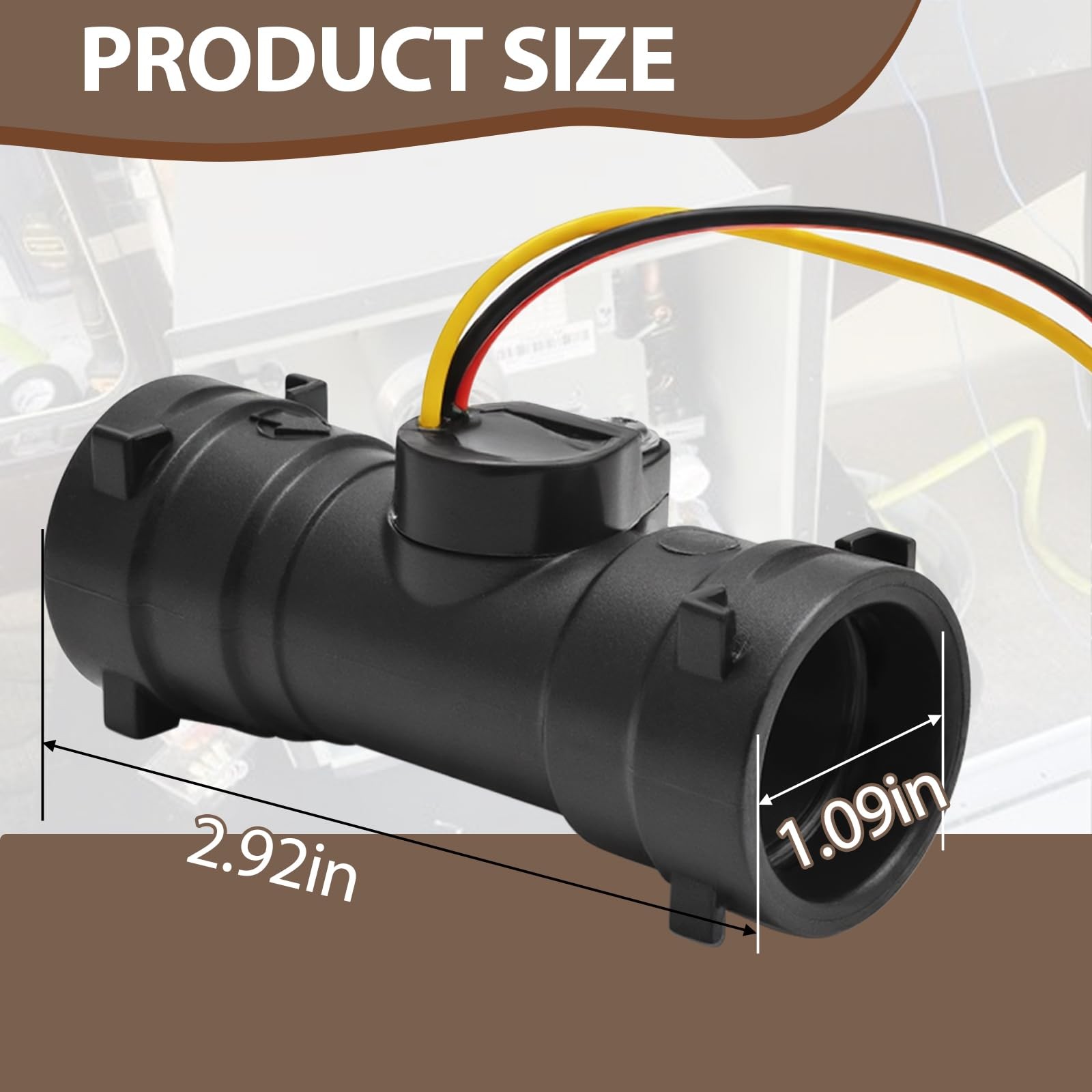 Water Flow Sensor Compatible with RV Tankless Heater