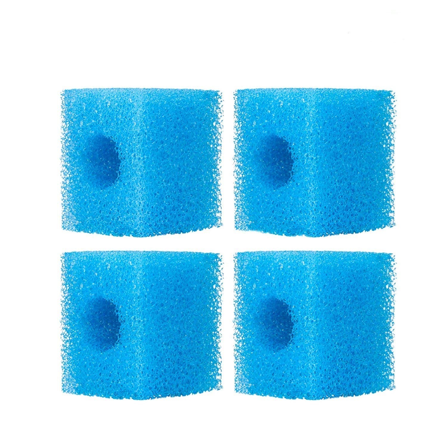 Replacement Sponge Media Filter, 4 Pack of Bio Foams for 132GPH 200GPH Aquari...