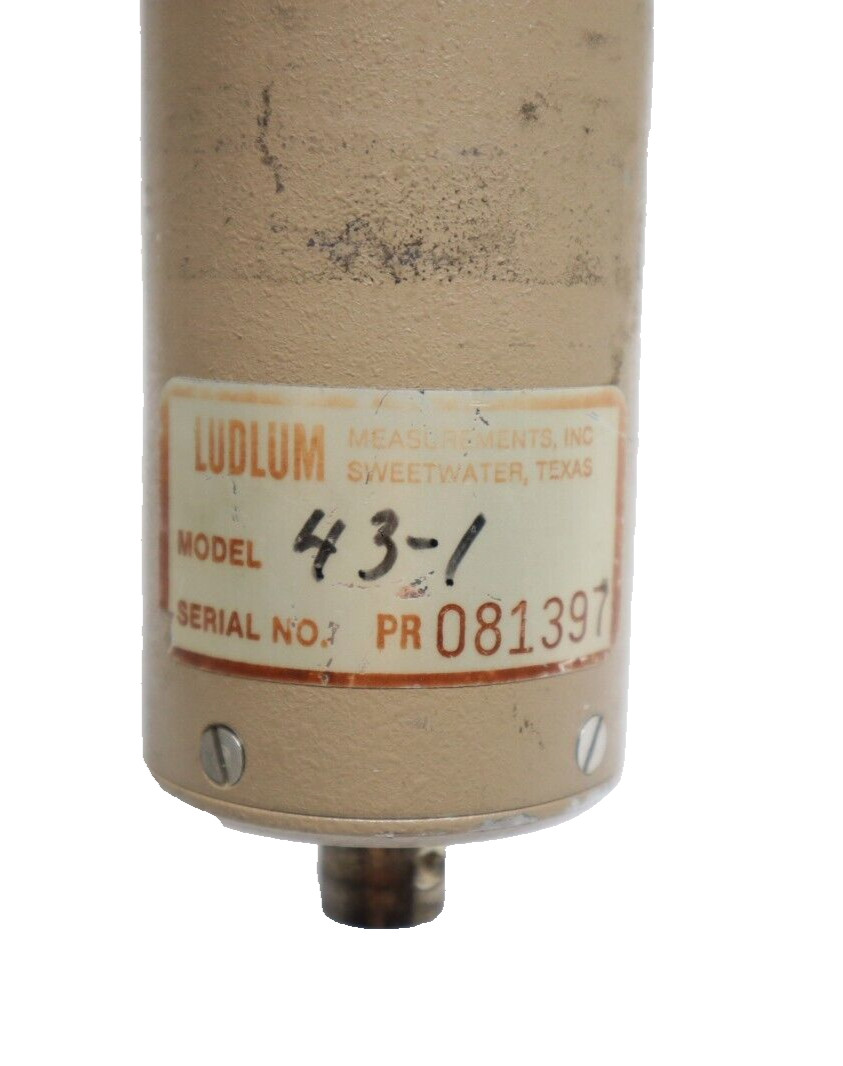 Ludlum 43-92 Alpha Scintillation Radiation Detector