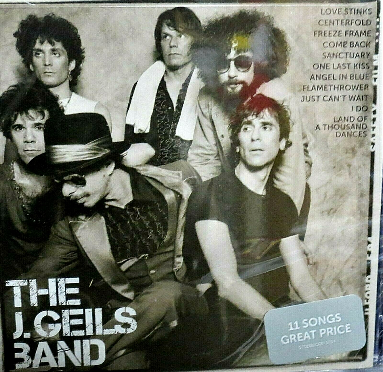 Icon by J. Geils Band Best of Hits NEW! CD ,11 Greatest Hits ,Love Stinks,Rock