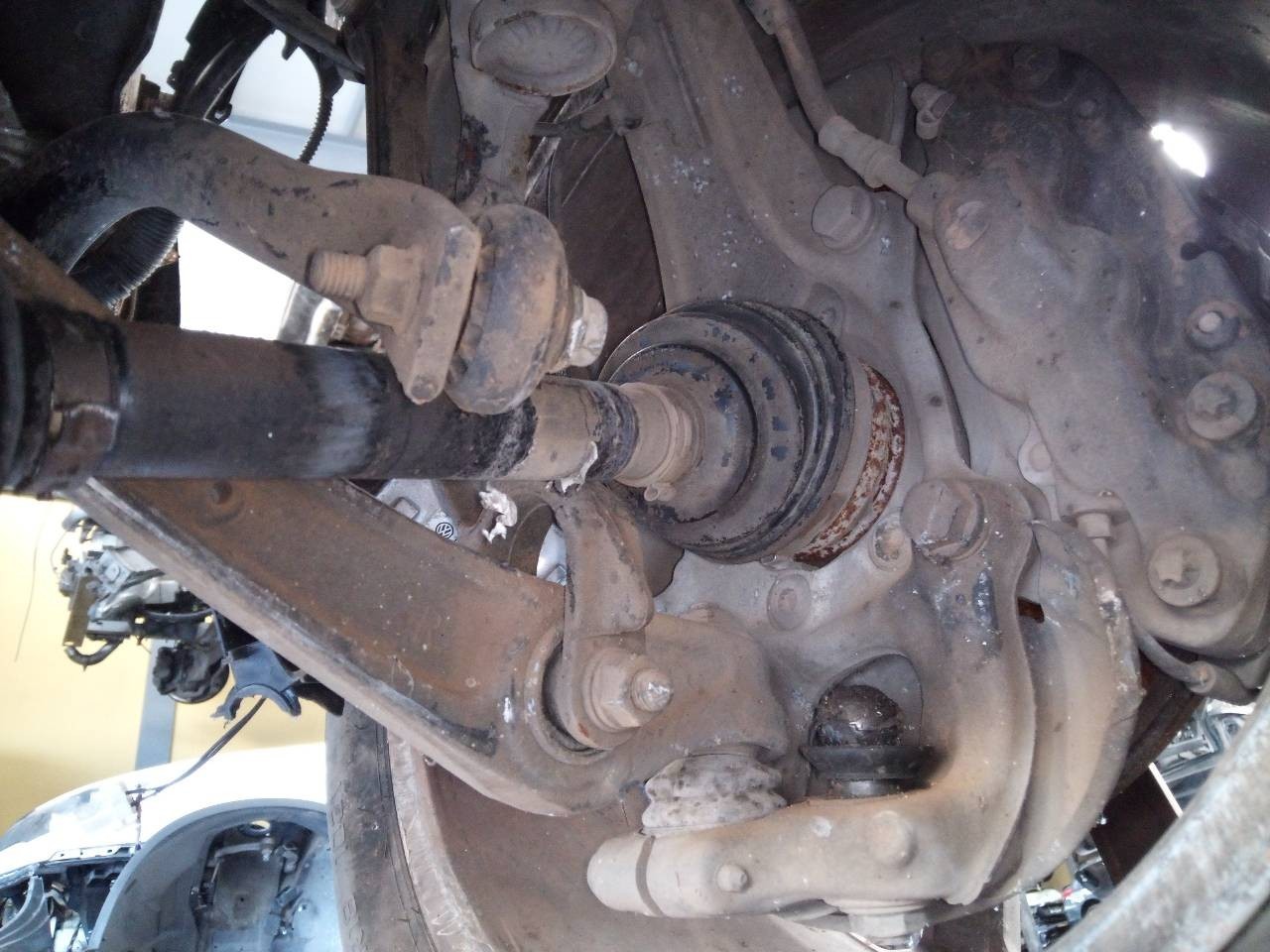FRONT RIGHT ANKLE / 2530619 FOR AUDI Q5 8R 2.0 TDI ADVANCE QUATTRO 130KW