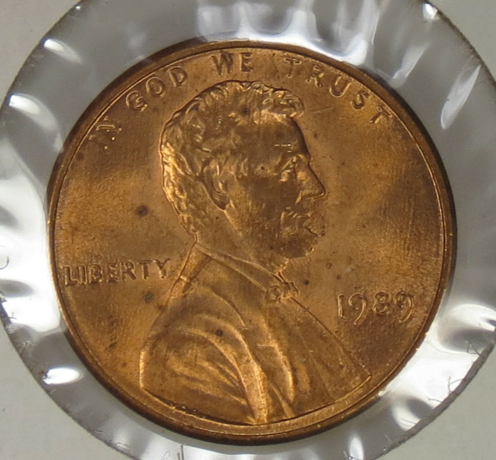 1989 Lincoln Memorial Cent BU