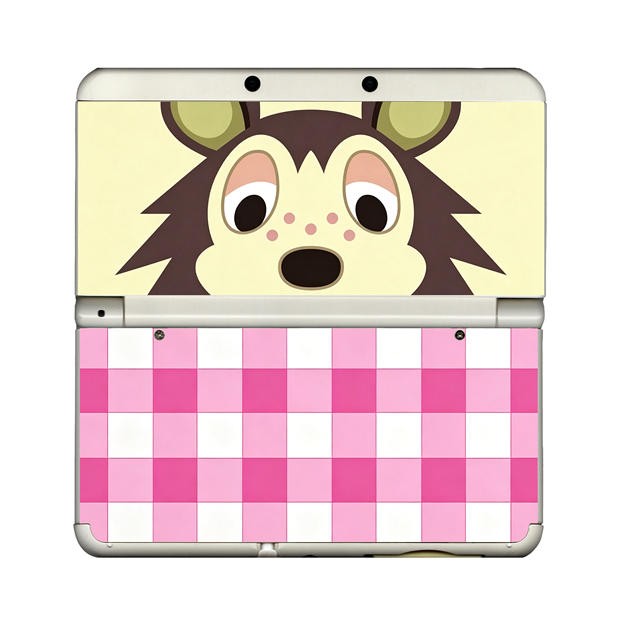 Nintendo series case Cover Plates No.016 Animal Crossing Sable Faceplate shell