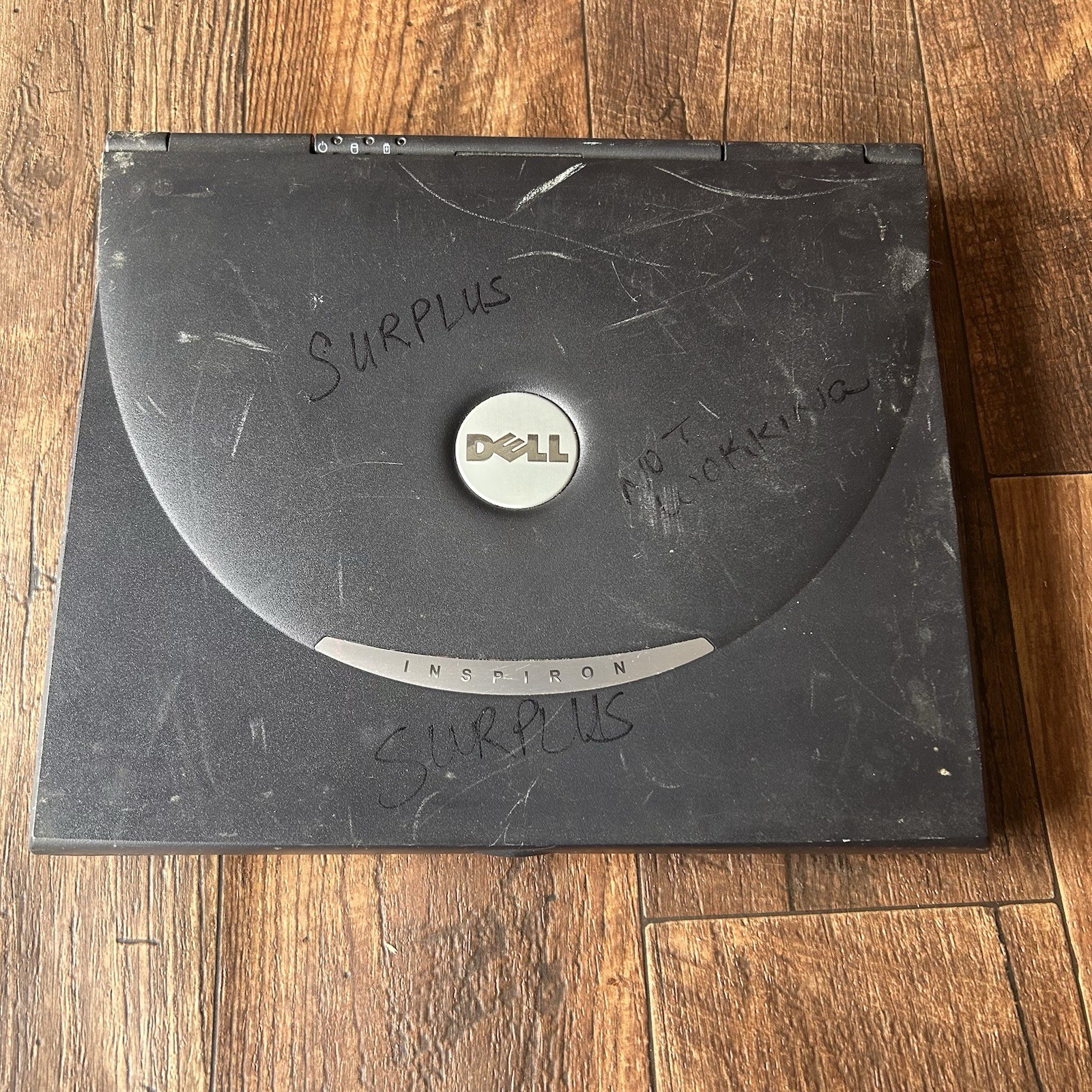 Dell Inspiron 2500 Vintage Laptop For Parts As Is No Cords