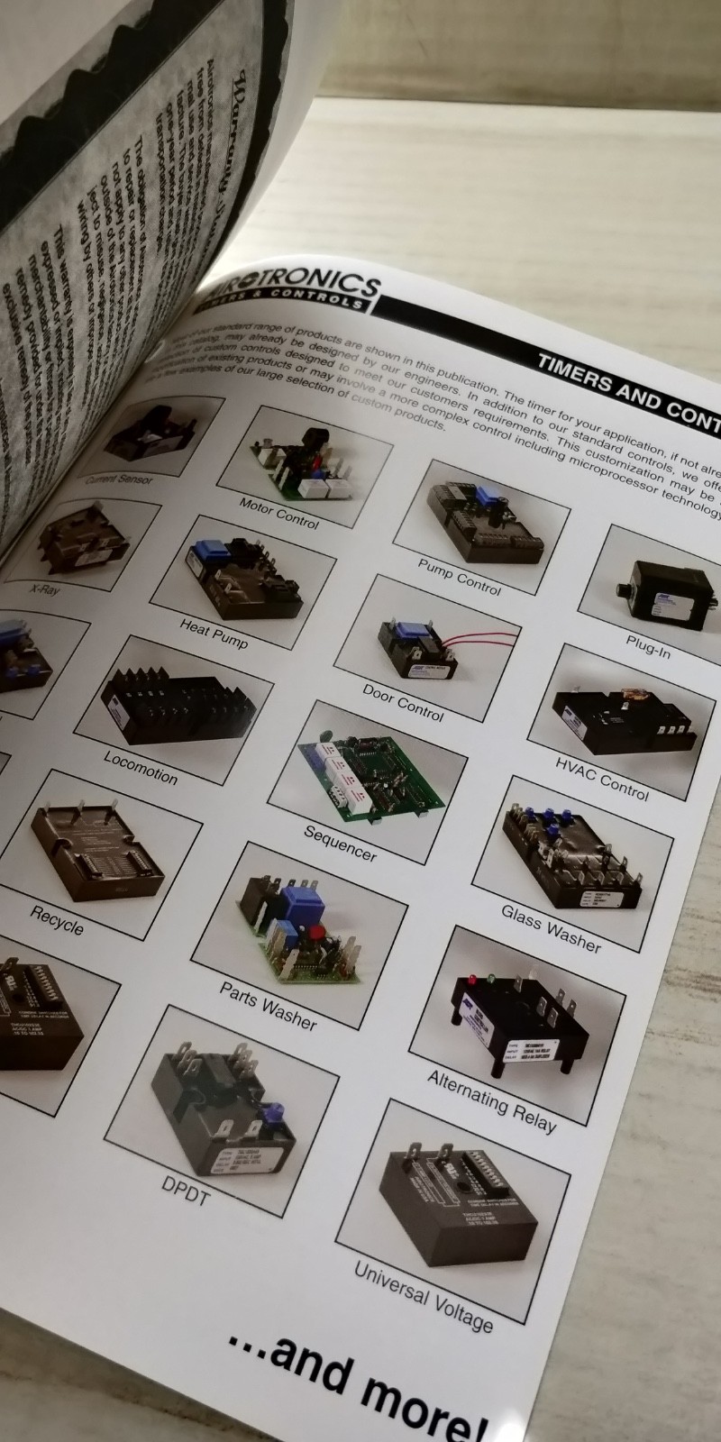 AIROTRONICS TIMERS CONTROLS catalog C5
