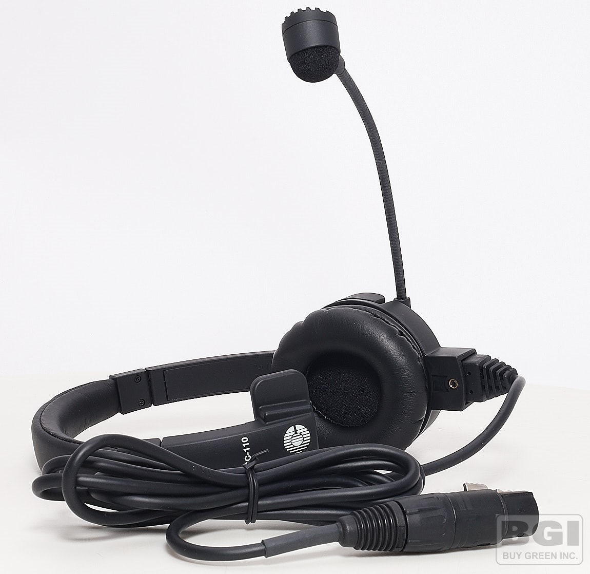 ClearCom HME CC-110 Intercom Headset + Dynamic Microphone 4 Pin Female XLR Plug