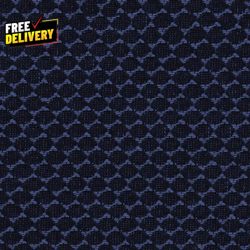 Deluxe Guest Chair Cherry/Midnight Blue