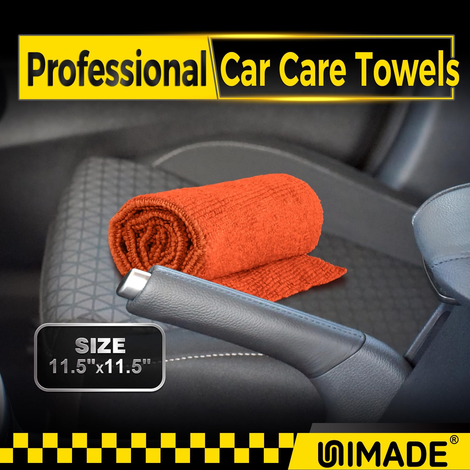 Microfiber Cleaning Cloth, 100PK Commercial Grade Work Rags Microfiber Towels...