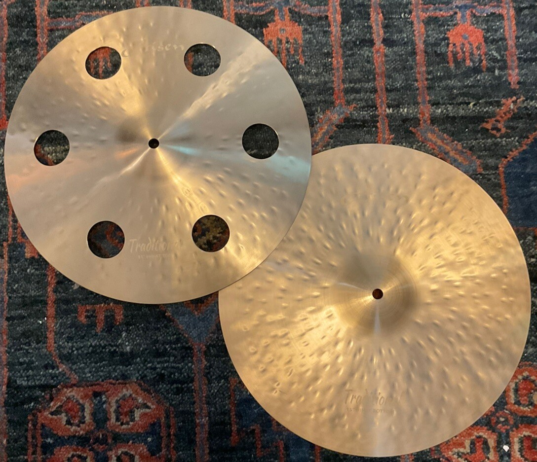 Aisen Cymbals 15” Traditional Hi-Hats W/ Ozone Top