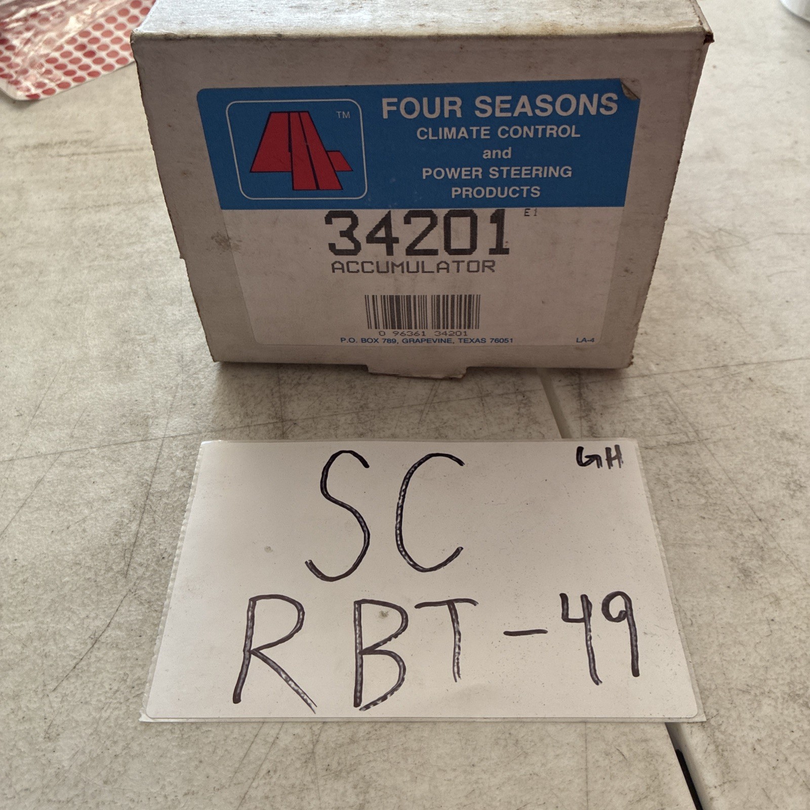 Four Seasons 34201 A/C Accumulator
