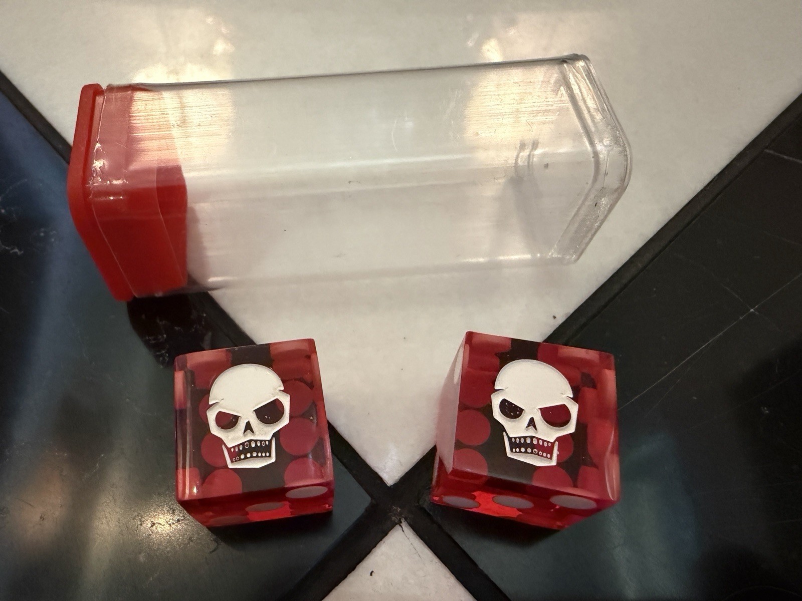 Prometheus Design Werx PDW Memento Mori Pair Of Dice SHOT SHOW Vegas TAD Gear