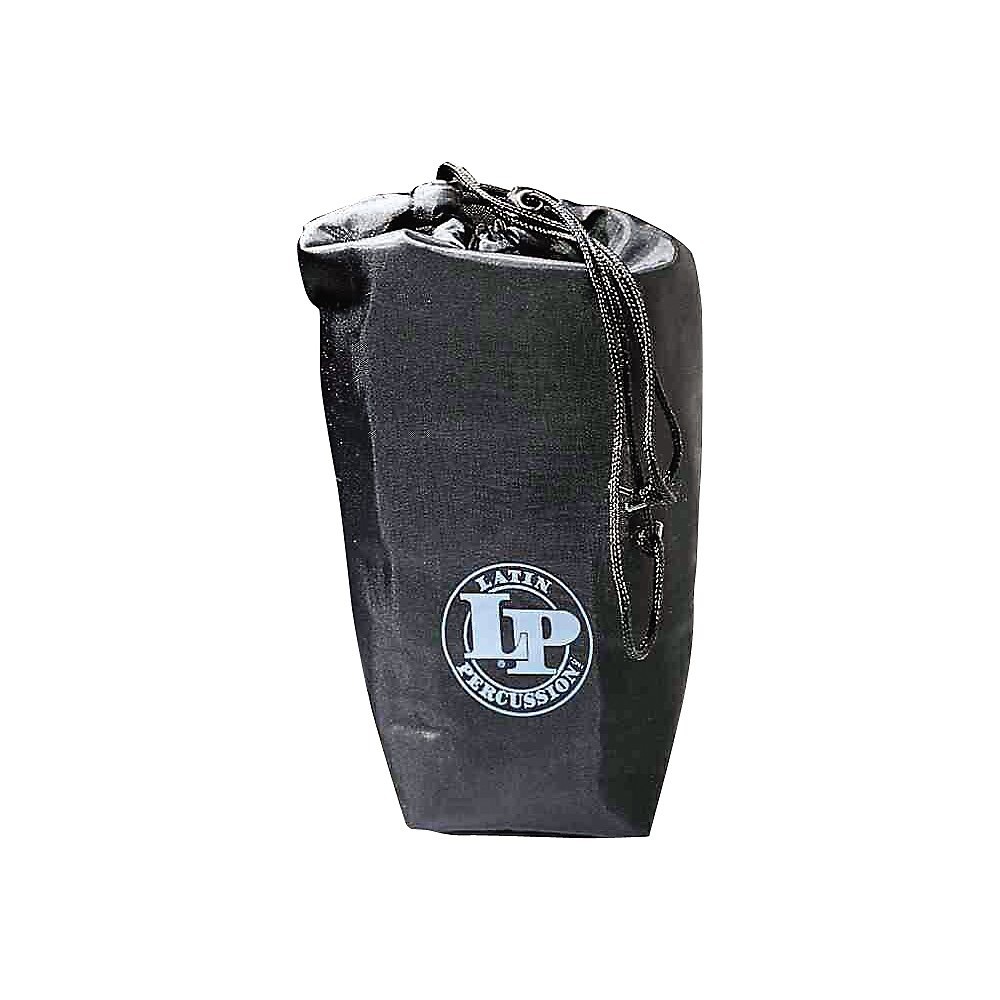 LP Cowbell Pouch Gig Bag Nylon Black Drawstring Closure