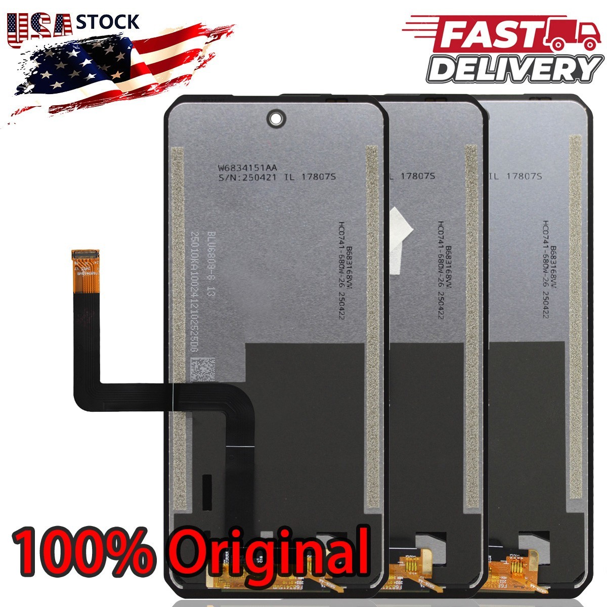 OEM Digitizer LCD Display Touch Screen for Unihertz Tank 2/2 Pro/3/3 Pro/3S