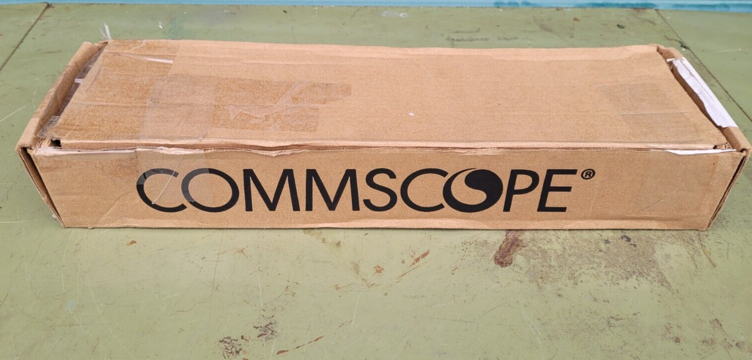 New CommScope - 760237041 - Discrete Distribution Module Panel, 2 RU, 48-Port