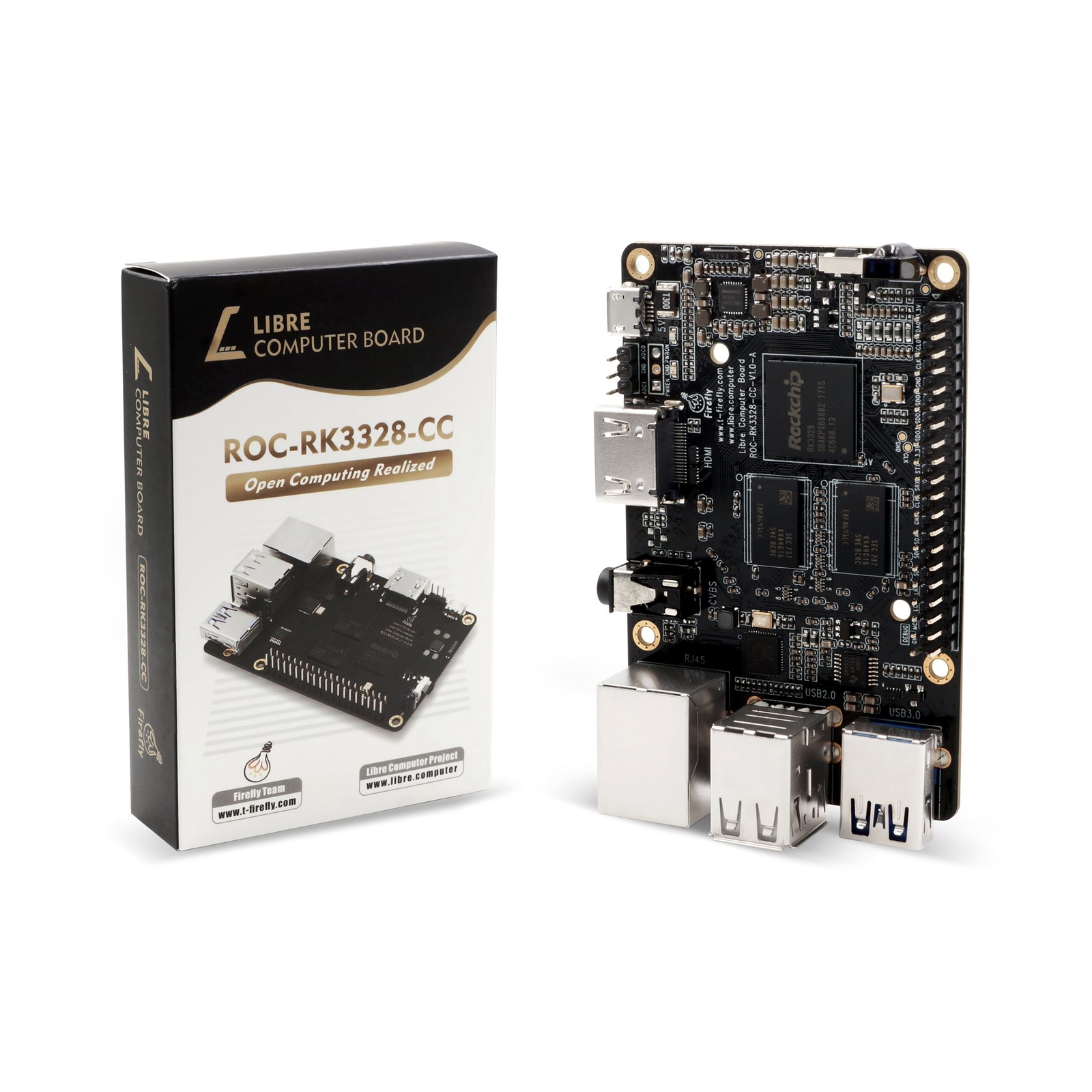 Libre Computer Renegade ROC-RK3328-CC Single Board Computer
