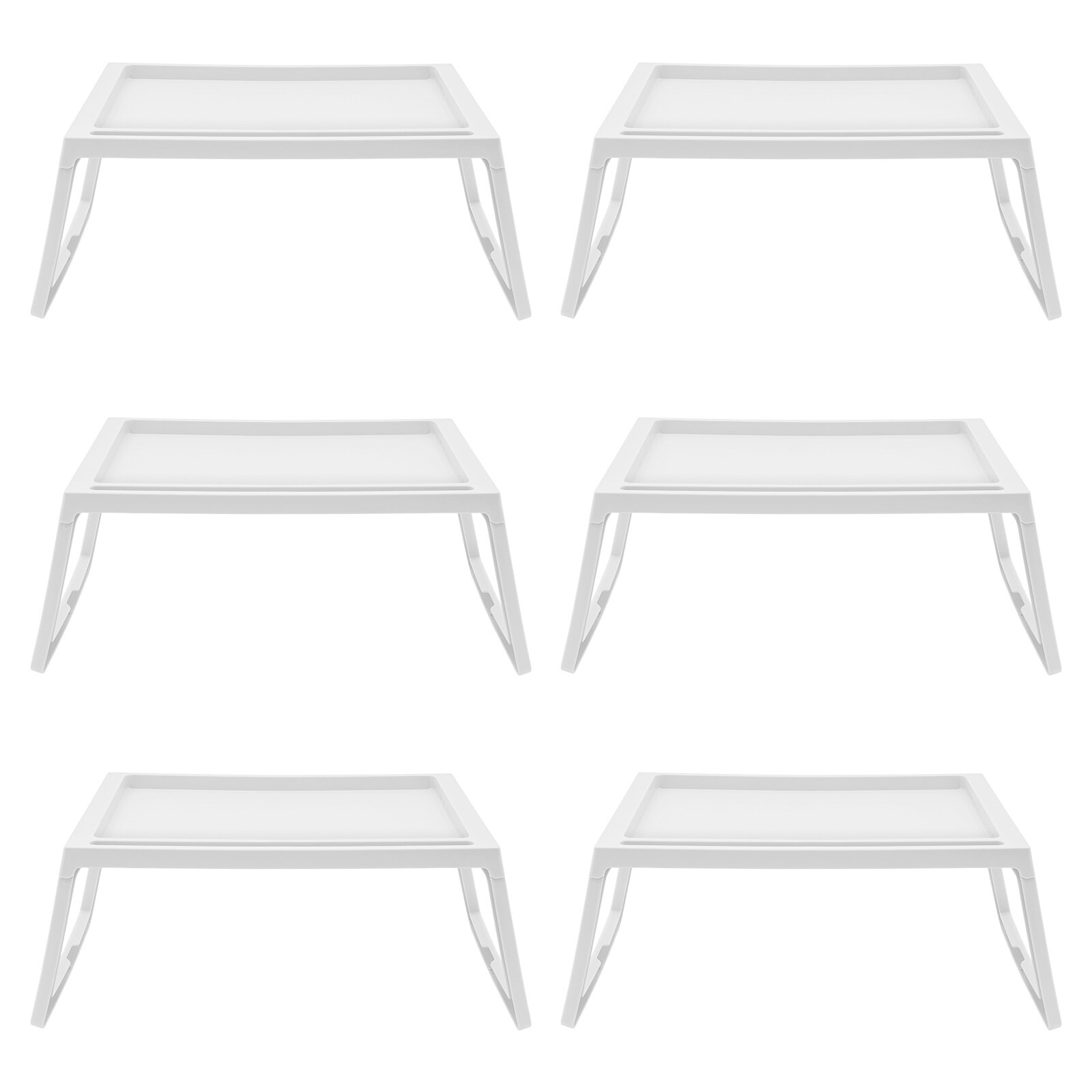 Laptop Table Stand Lap Sofa Bed Tray Foldable PC Notebook Desk With Phone Slot