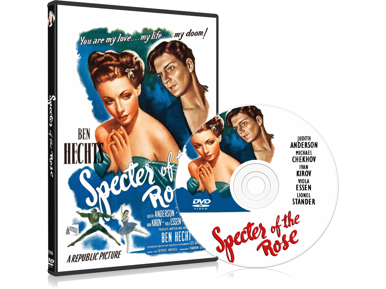 Specter of the Rose (1946) Drama, Film-Noir, Music DVD