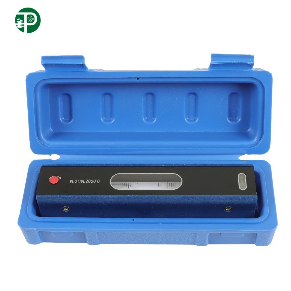 1PC 8'' Machinist Level in Fitted Wooden Box For Machinist Tool 0.0002''/10''