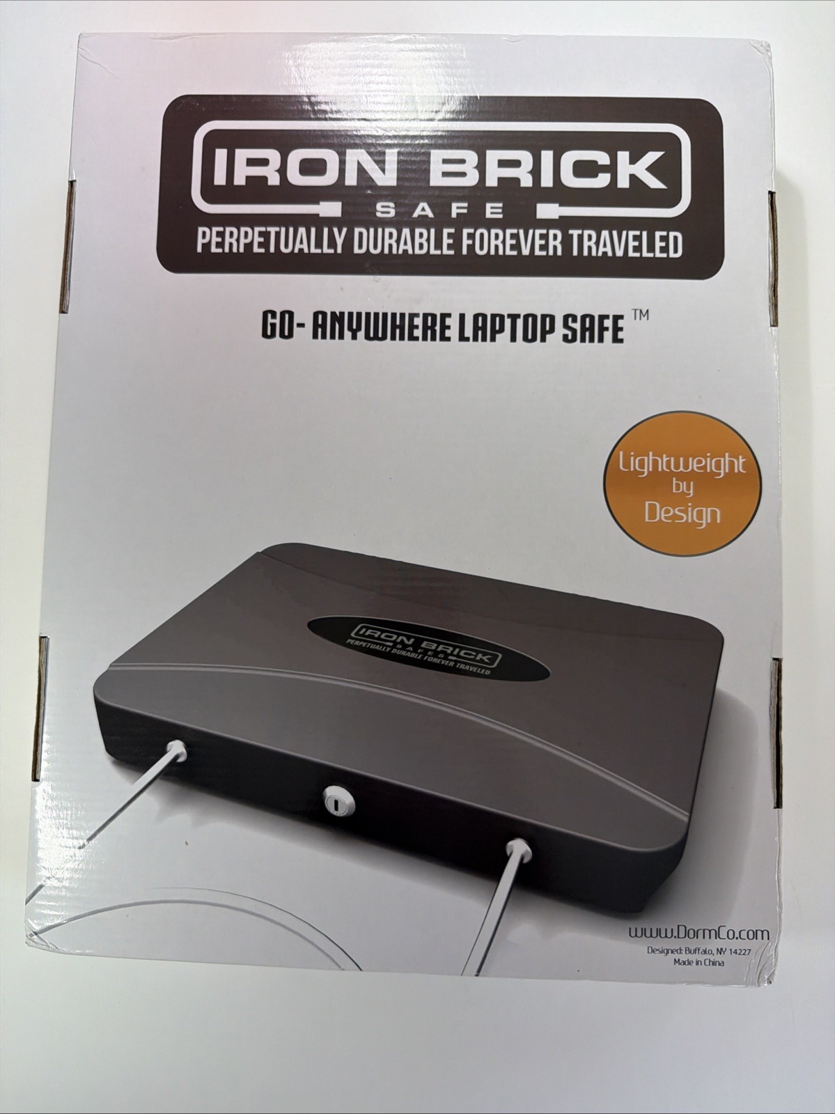 New In Box Dorm Co Iron Brick Laptop Safe Mac Version