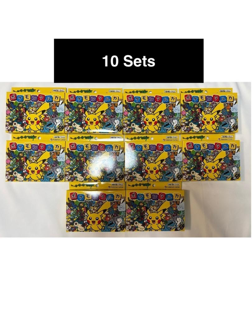Pokemon Center Taruka Set of 10 Japanese Playing Cards Karuta Japan 2025 New