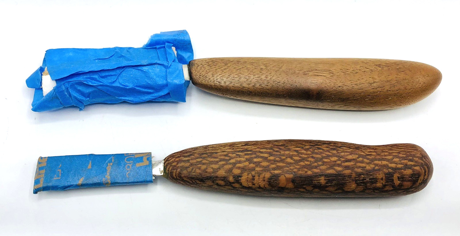 Lot 2 WOOD CARVING KNIFE SET WOODCARVING KNIVES CUSTOM Rare Whittling Blade Duck