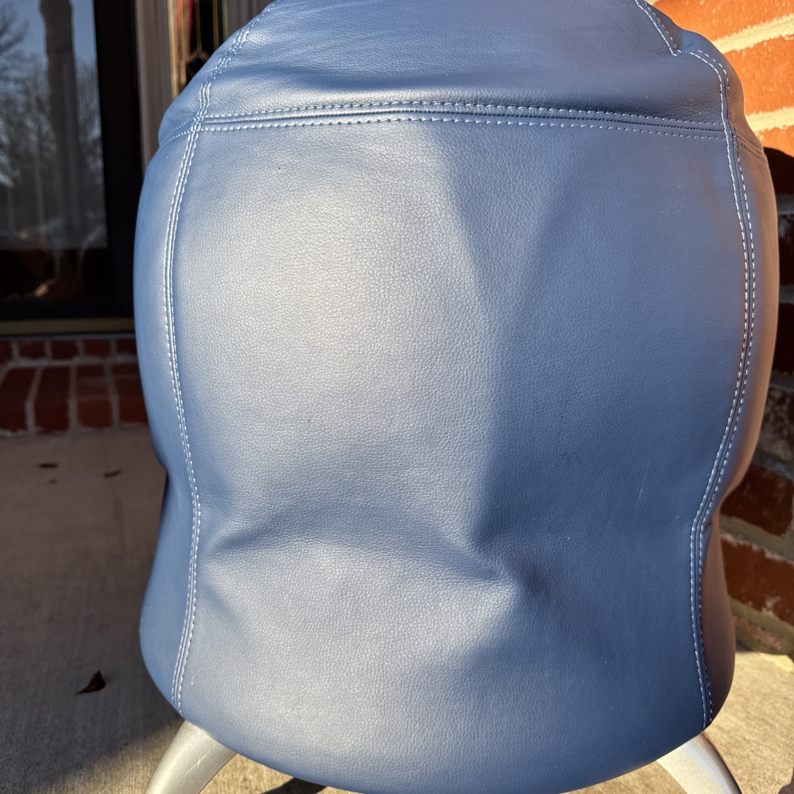 Safco Zenergy Ball Chair Navy Blue
