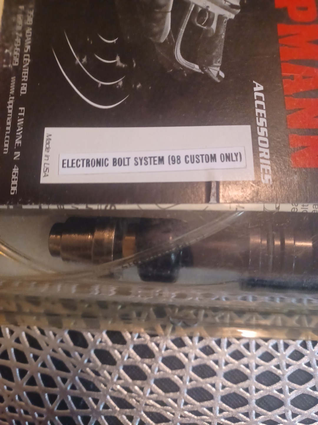 Tippmann 98 Custom LOW PRESSURE KIT Electronic Bolt System Paintball Marker