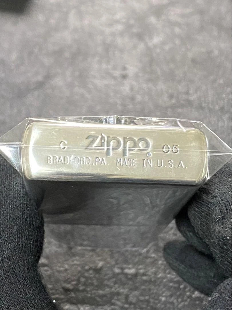 Zippo Bruce Lee 3D Metal Silver One Sided Processing Lighter Regular Japan