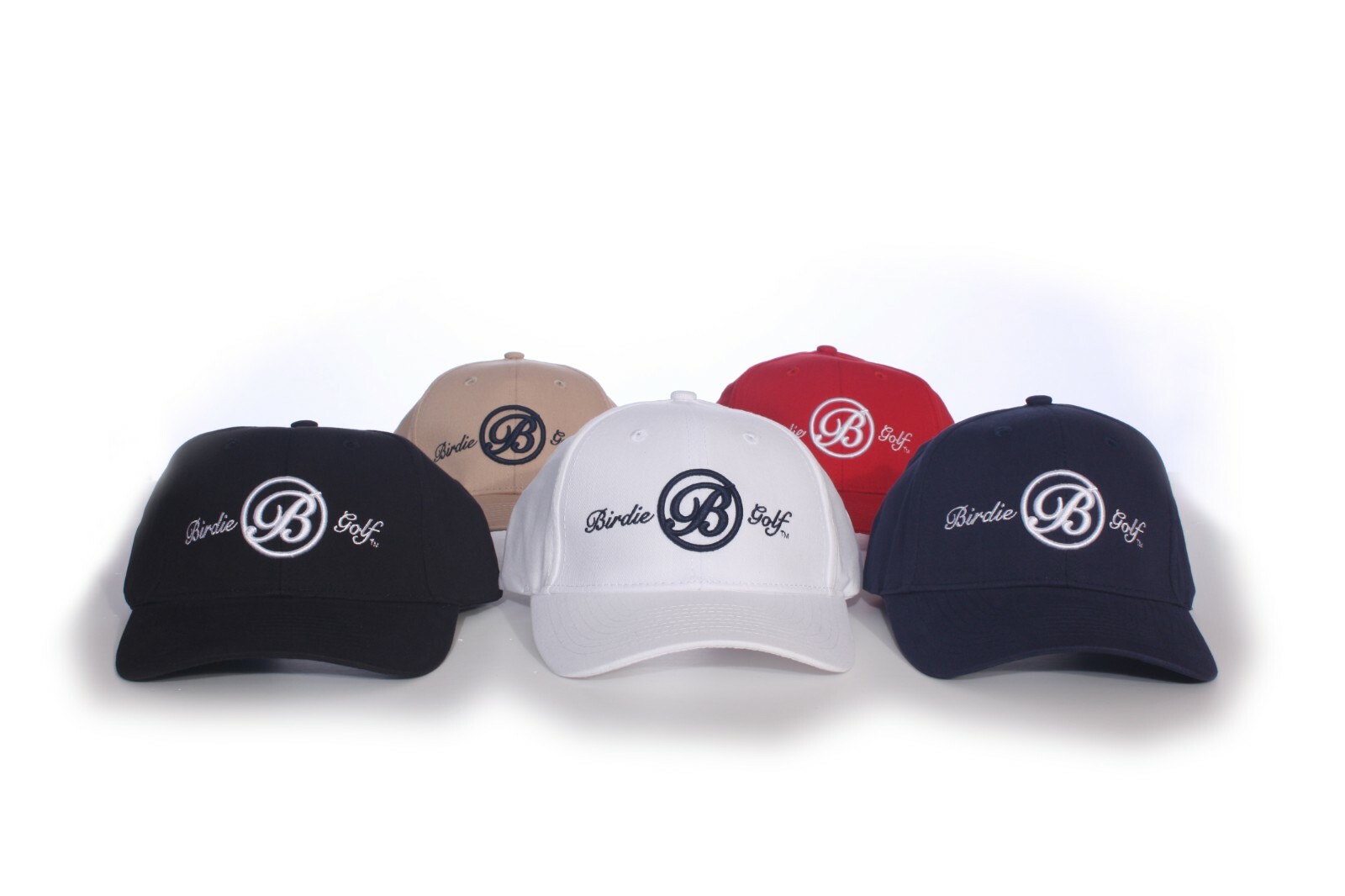 Birdie Golf Caps - White - FREE SHIPPING!