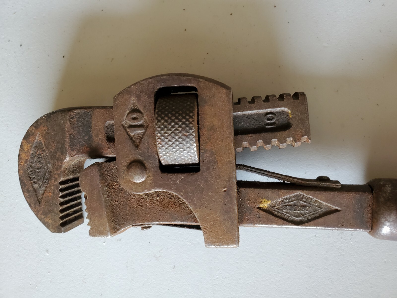 Vintage Walworth Mfg. #10 Adjustable Pipe Wrench