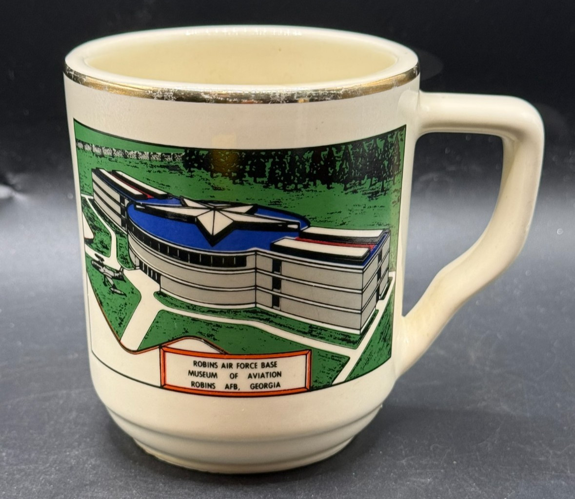 4" Robins Air Force Base Museum of Aviation 12oz Coffee Mug Cup