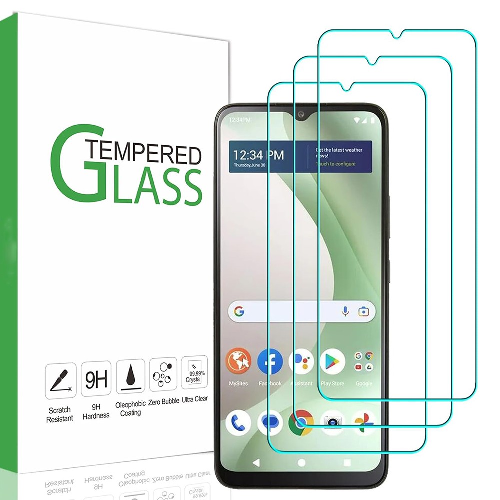 2PCS Tracfone BLU View 5 View5 Tempered Glass Film Cover Guard Screen Protector