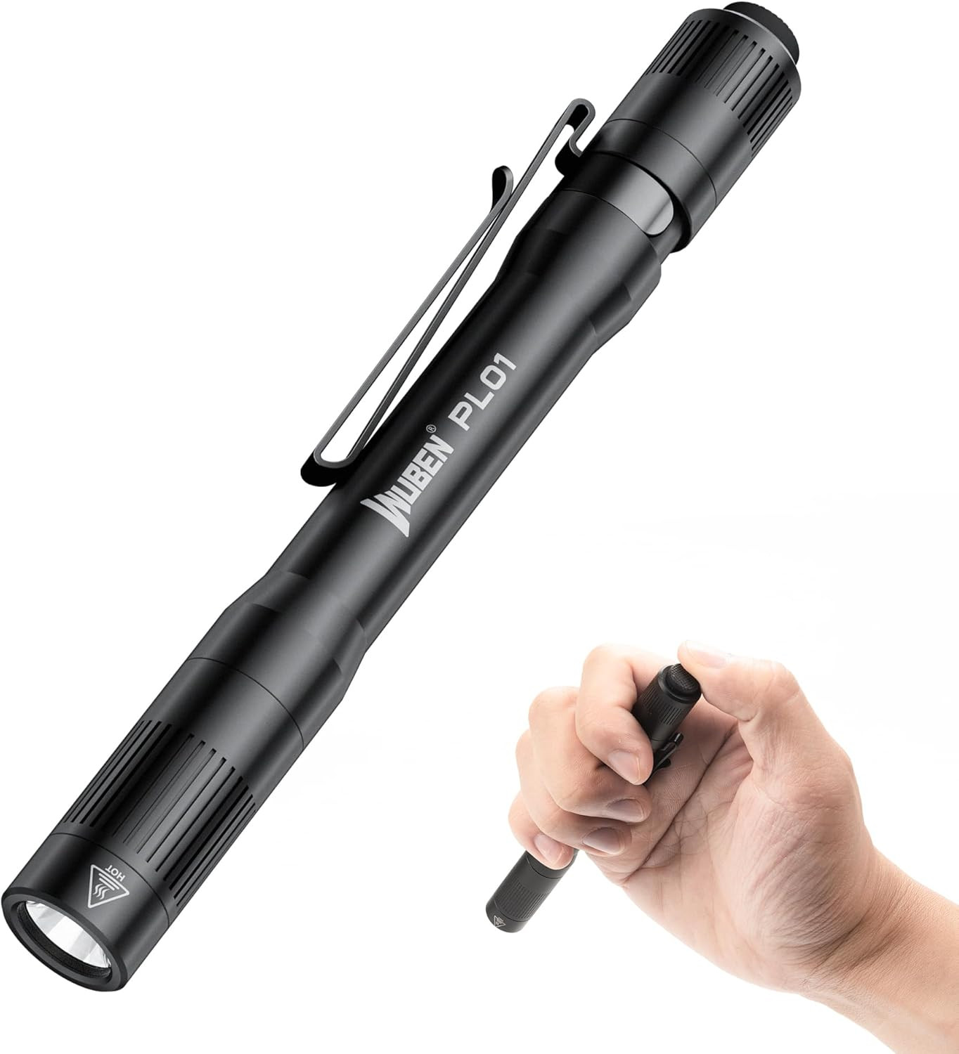 WUBEN PL01 Pen Light, 650 Lumens Pocket EDC Pen Flashlight Rechargeable | Bright