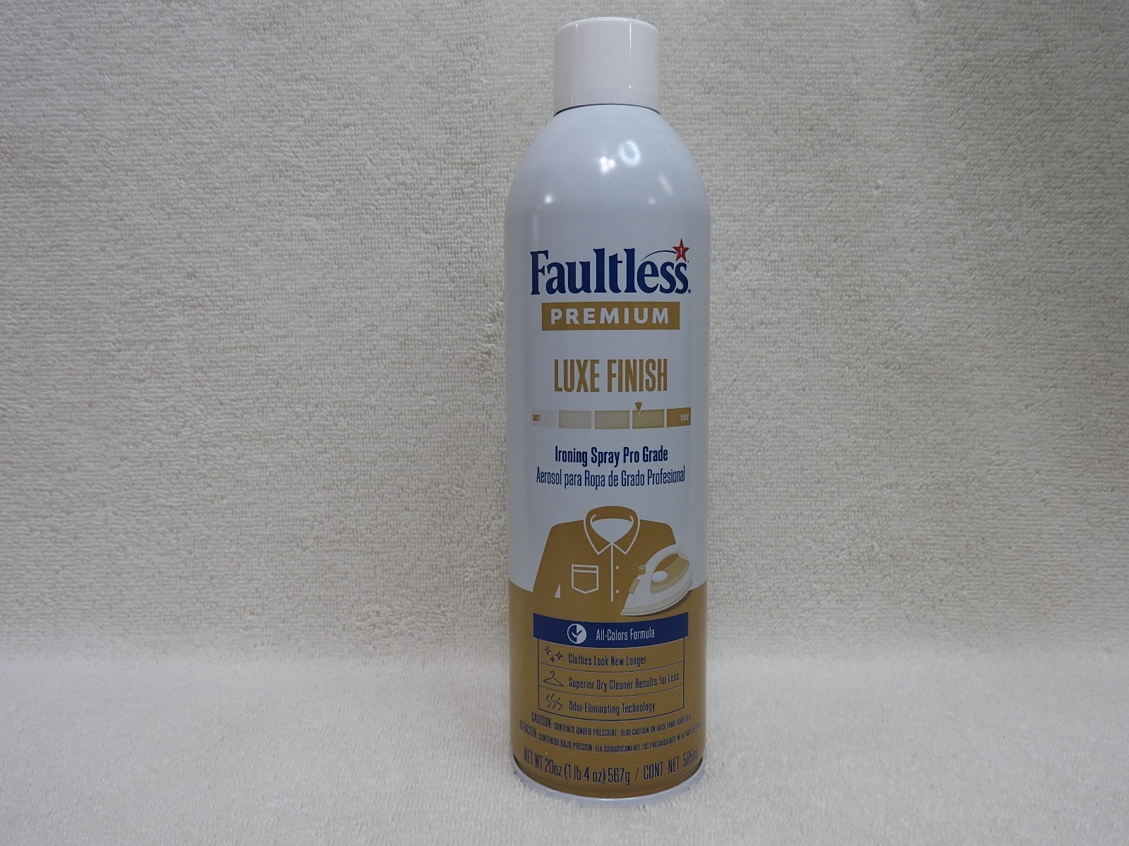 Faultless Premium Professional Luxe Finish Starch 20 oz Can 👀*.................